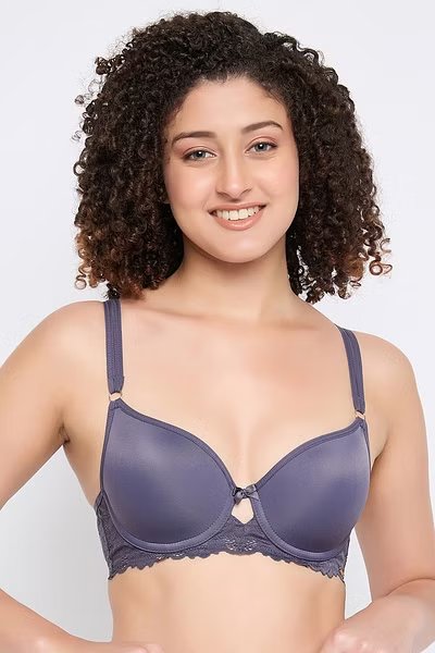 Graystone Bliss Solid Padded Wired Bra 