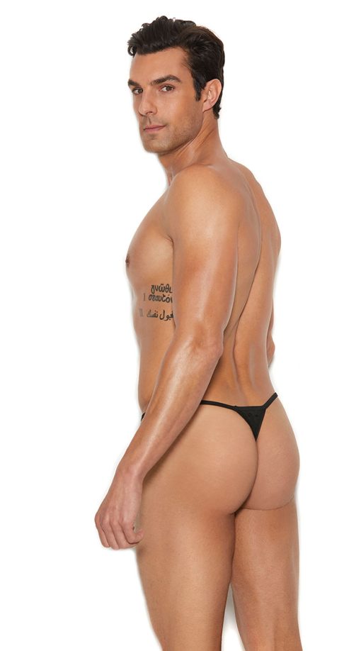 MEN'S T BACK POUCH THONG