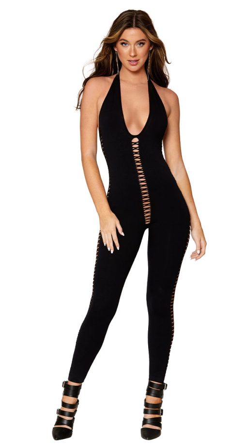 Lace It Up Bodystocking