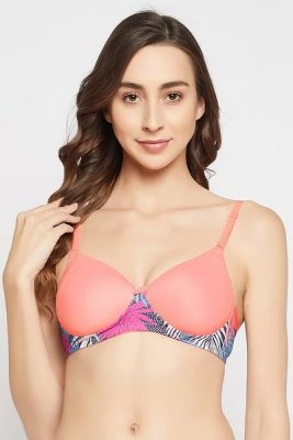 Peach Color Full Cup Bra