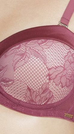 Autumn Rose Satin Touch Female Bra