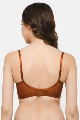 Balconette Bra in Brown