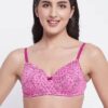 Purple Lace Padded Full Cup Bra
