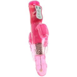 Pink Cherry Triple Stimulator Rabbit Vibrator