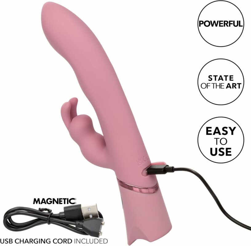 Orgasmatron G Spot Rabbit Vibrator Pink