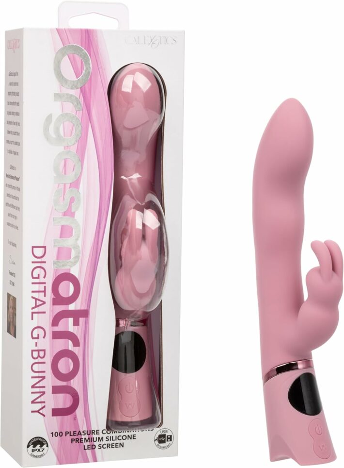 Orgasmatron G Spot Rabbit Vibrator Pink