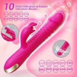 Thrusting Dildo Vibrator Adult Toys for Women
