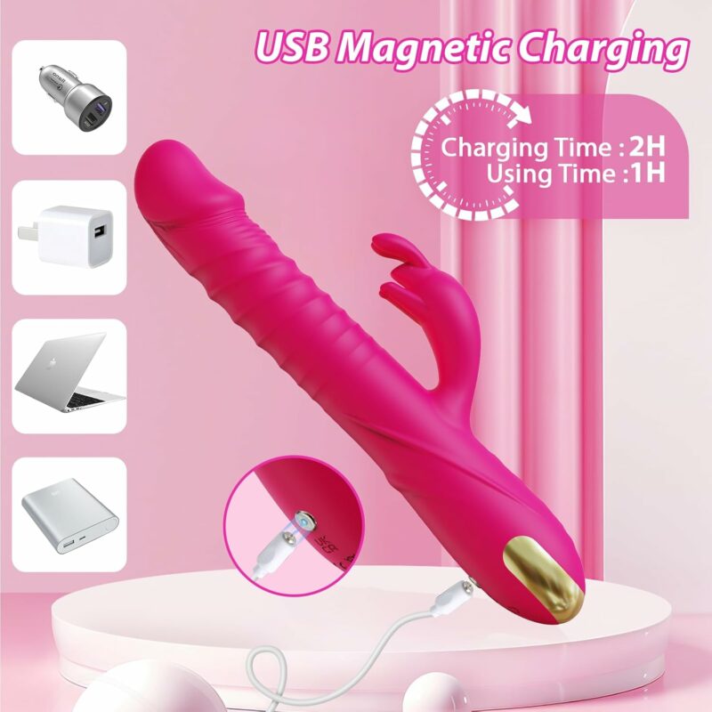 Thrusting Dildo Vibrator Adult Toys for Women