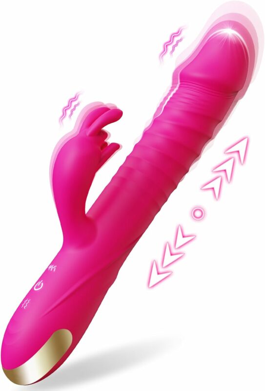 Thrusting Dildo Vibrator Adult Toys for Women