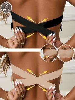 Women Seamless Criss Cross Enhancing Sports Bra