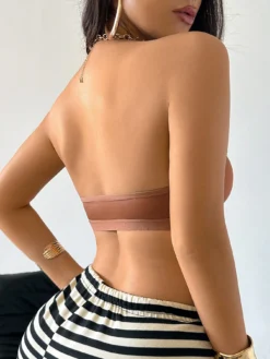 SuitURBody Women's Solid Color Front Button Closure Sexy & Comfortable Bra