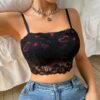 Women's Heart Lace Daily Wear Sexy Lingerie Bra