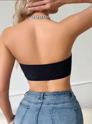 Double Front Clasp Pushup Padded Bra