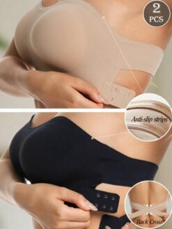 Women Seamless Criss Cross Enhancing Sports Bra