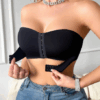 Double Front Clasp Pushup Padded Bra
