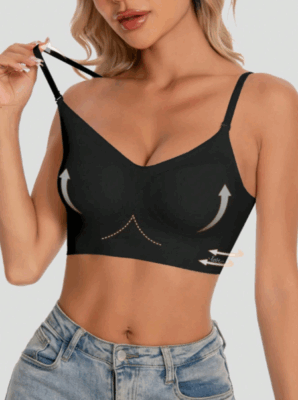 Women's 1 Piece Seamless Backless Bra With Backless Design