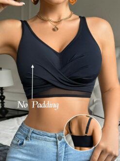Wireless & Padless Fashion Sports Bra For Women