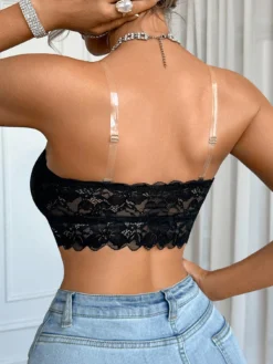 1pc Women Lace Wireless Bralette