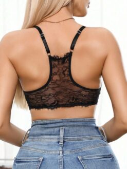 Seamless Lace Patchwork Women's Bra