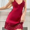 Lace Patchwork Cami Sleep Dress Pajama Dress