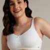Dreamy comfort Non-Padded Non-Wired Cotton Bra - White