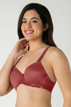 Glam Lace Padded Wired Balconette Bra