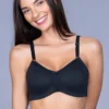 Non-Padded Non-Wired Bra - Black