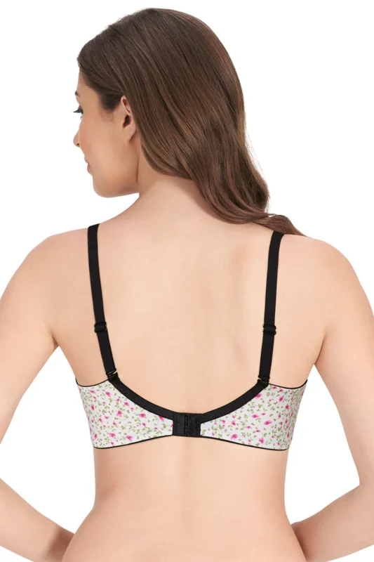 Padded Non-wired T-shirt Bra - Camelia Rose Pr