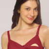 Solid Non-Wired Non Padded Nursing Maternity Bra