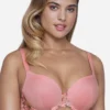 Ultimo Tropical Blossom Padded Wired T-Shirt Bra - Soft Rose
