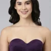 Full Figure Strapless Multi-Way Bra - Purple