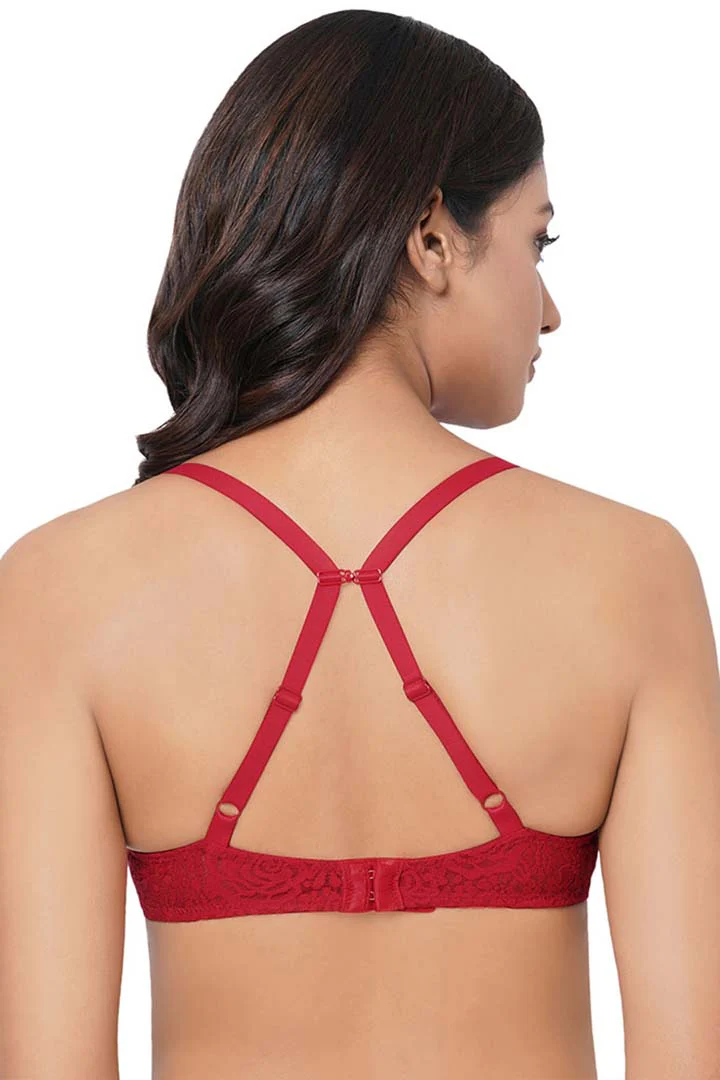 Lace Non Padded Wired Full Cup Bridal Wear Plus Size Lace Bra