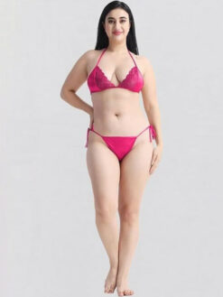 Maxi Bridal Nightdress - Pink