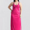 Maxi Bridal Nightdress - Pink