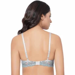 Padded Wired Everyday Wear Medium coverage T-Shirt Bra - Light Blue