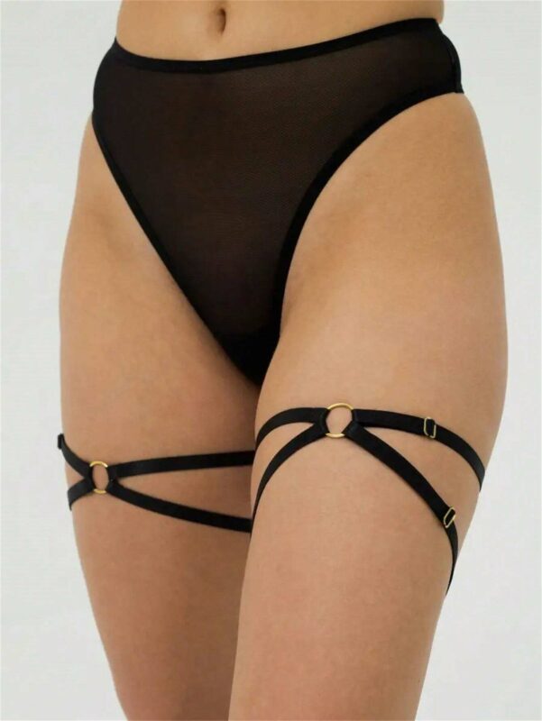 Women Sexy Criss Cross Leg Garter Set