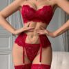 Women's Sexy Garter Lingerie Set