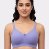 Blue Side Encircle Laminated Cup High Support Bra