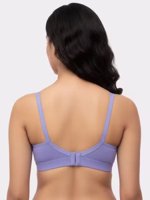 Blue Side Encircle Laminated Cup High Support Bra