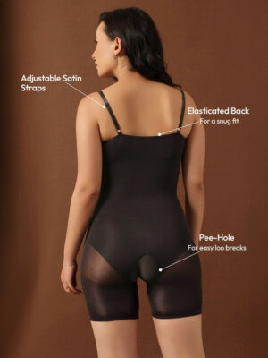 Seamless Sculpting Mid-Thigh Bodysuit