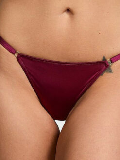 Sexy Hardware Adjustable V-String Thong Brief
