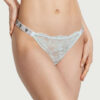 Sexy Shine Strap Lace Thong Panty