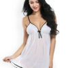 White Net Baby Doll Nighty