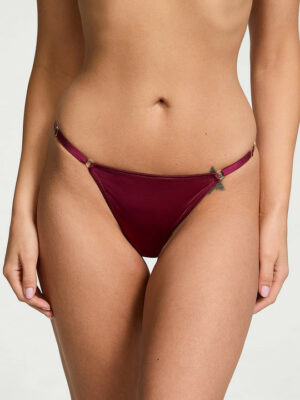 Sexy Hardware Adjustable V-String Thong Brief