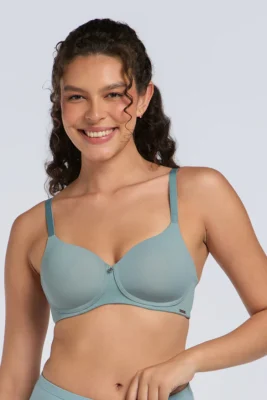 EFFORTLESS BLISS WIREFREE BRA - Blue