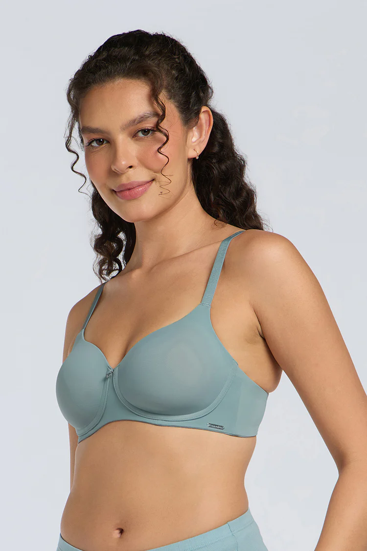 EFFORTLESS BLISS WIREFREE BRA - Blue