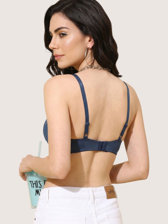 Full Coverage Lightly Padded Floral Bra