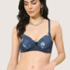 Full Coverage Lightly Padded Floral Bra