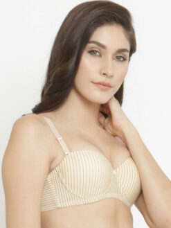 Half Coverage Underwired Heavily Padded Pushup Bra