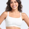 Invisi Chic Cotton Bra - White